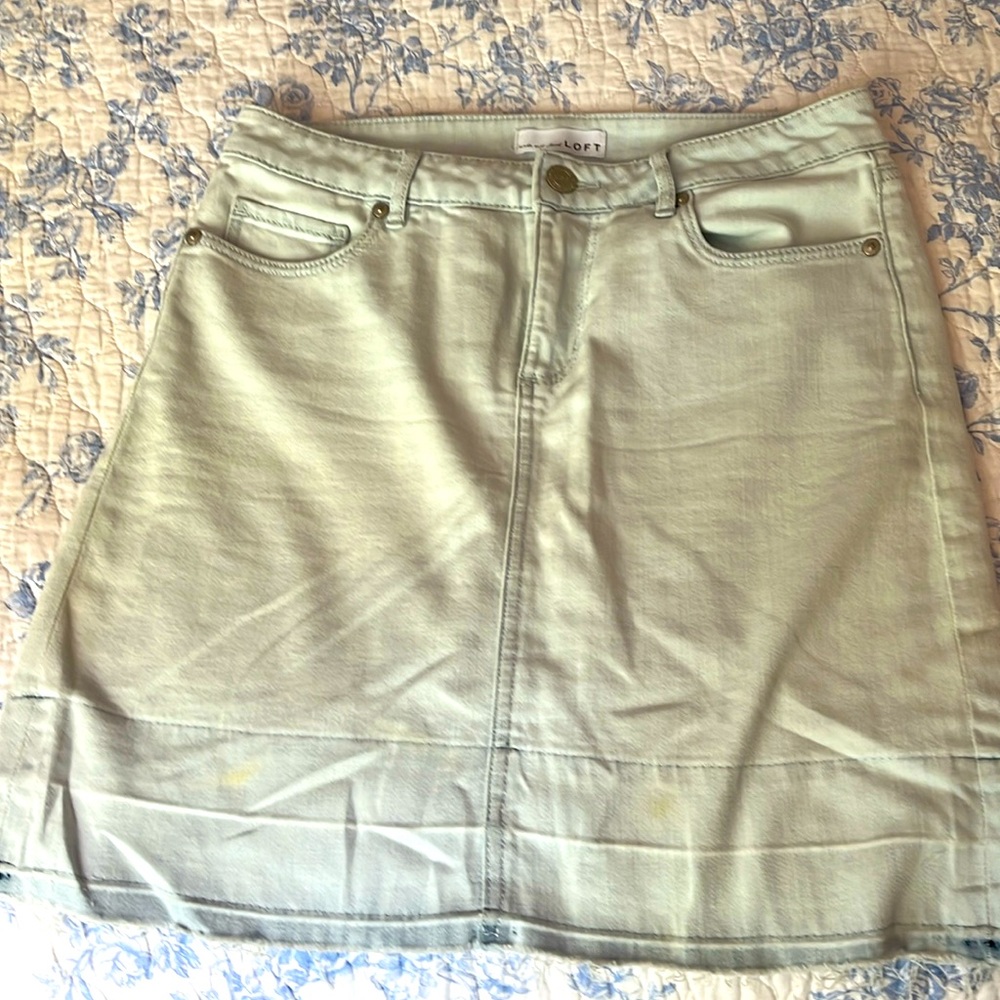 Denim skirt by Loft